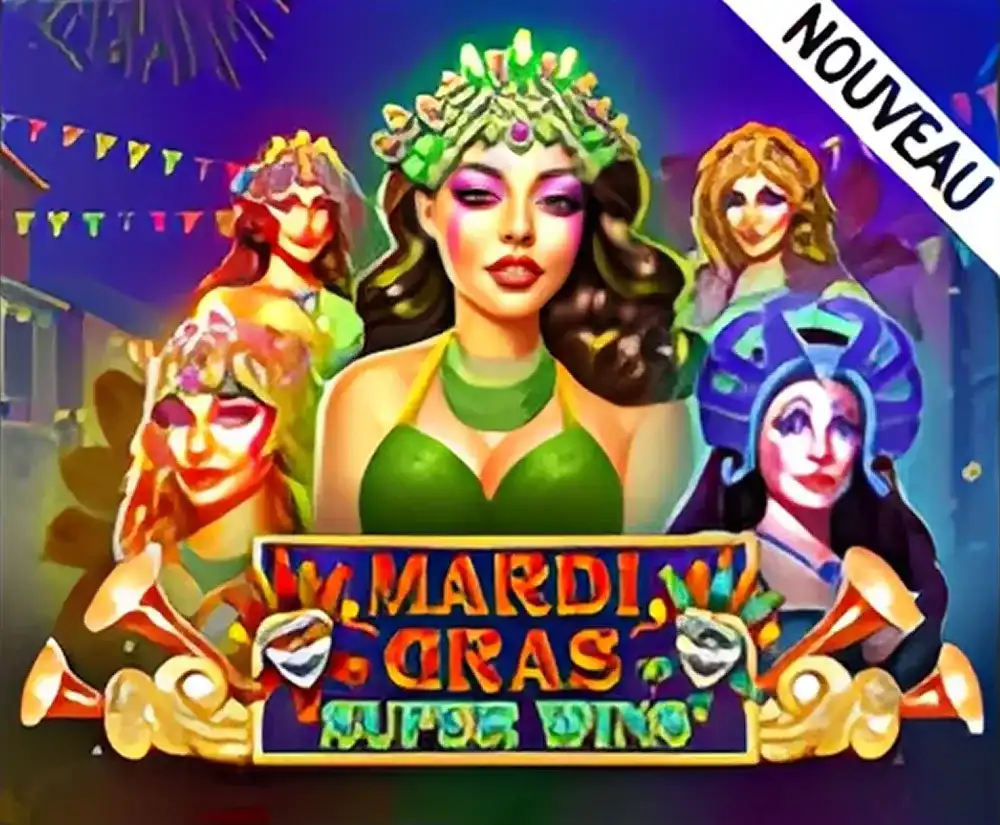 Slot Mardi Gras Multi King avec reines colorées