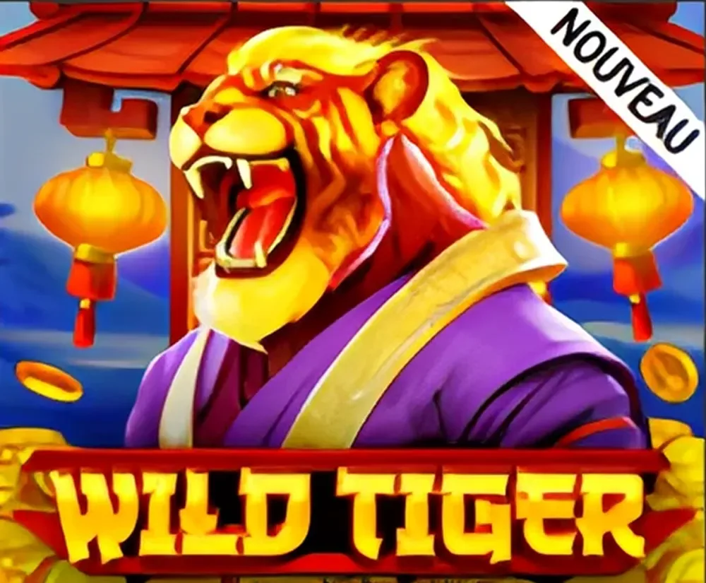 Slot Wild Tiger avec un tigre