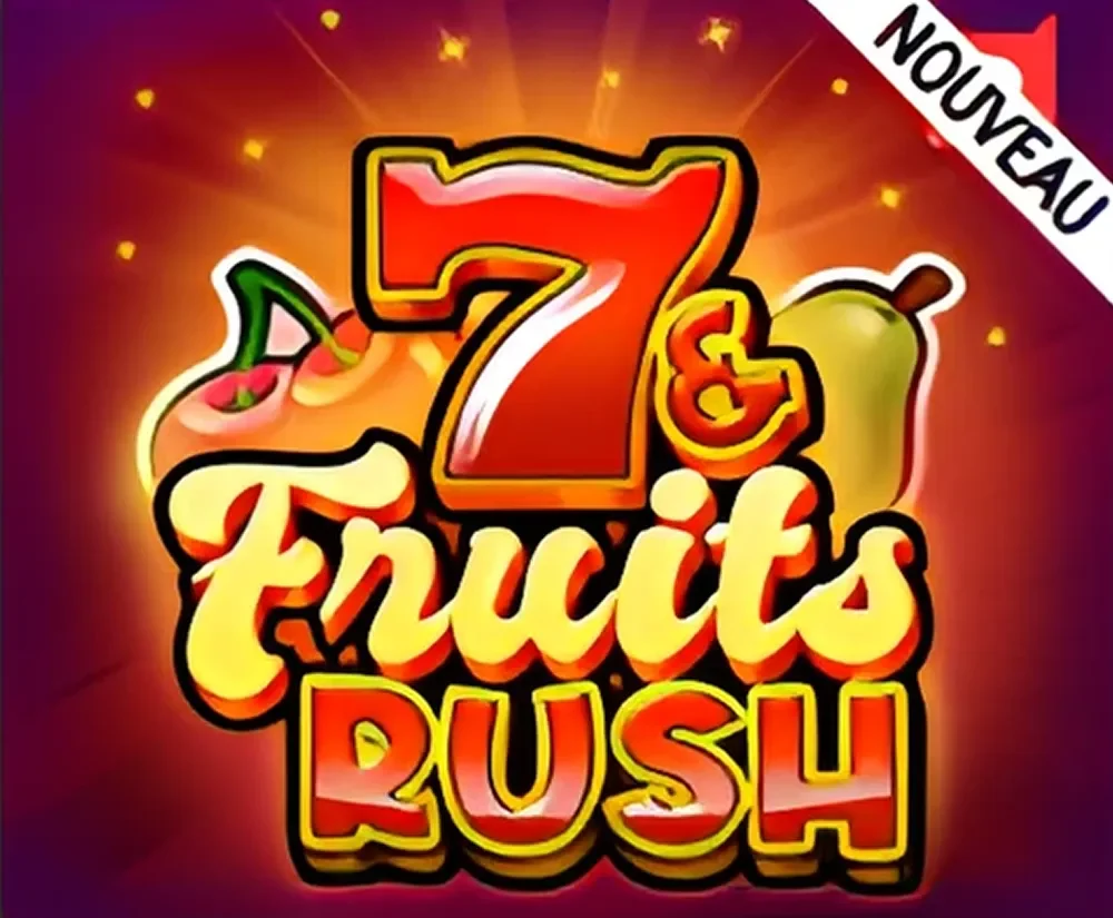 Slot 7 Fruits Rush avec flammes