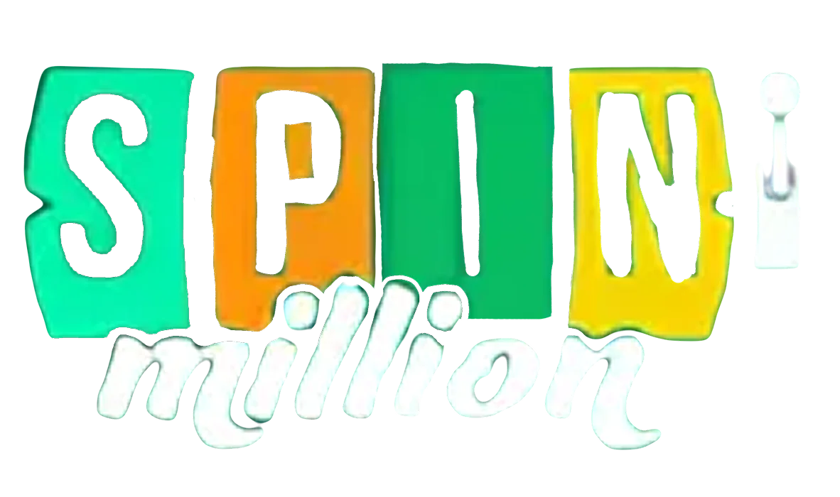 Logo Spin Million en jaune et vert