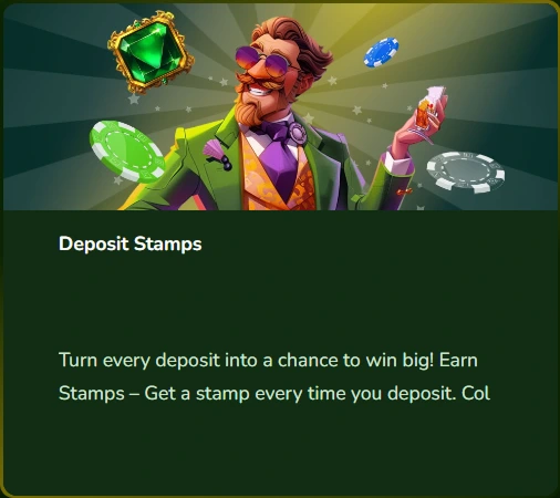 SpinMillion Deposit Stamps – earn rewards with every deposit